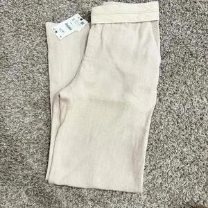 Linen Tailored Pants NWT